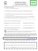 Form Llc-1050 - Articles Of Cancellation Of A Va Llc