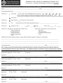 Request Form For Leave Of Absence Without Pay