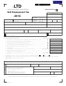 Form Ltd - Self-employment Tax - 2015