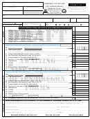 Form P-2011 Draft - Combined Tax Return For Partnerships