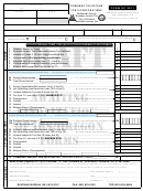 Form Sc-2011 Draft - Combined Tax Return For S-corporations - 2011