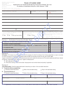 Form Ct-4422 Uge Draft - Application For Certifi Cate Releasing Connecticut Estate Tax Lien