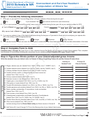 Form Il-1040 Draft - Schedule Nr - Nonresident And Part-year Resident Computation Of Illinois Tax - 2010