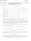 2014 Registration Form - George J. Hummel Little League