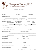 Financial Agreement Form