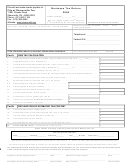 Business Tax Return Form - City Of Sharonville Tax - 2006