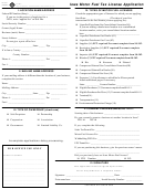 Form 80-001 - Iowa Motor Fuel Tax License Application - 2002