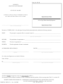 Form Mlpa-2a - Application For Termination Of Registration Of Name