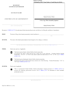 Form Mlpa-9 - Certificate Of Amendment