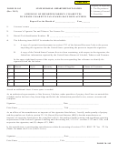 Form M-105 - Schedule Of Imported Foreign Cigarettes To Which Hawaii Cigarette Tax Stamps Have Been Affixed