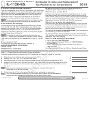 Form Il-1120-es Draft - Estimated Income And Replacement Tax Payments For Corporations - 2010