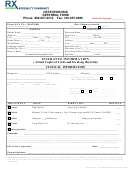 Osteoporosis Referral Form