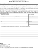 Va Form 8454p - Paid Tax Preparer Hardship Waiver Request - Virginia Department Of Taxation