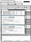 Form C-2011 Draft - Combined Tax Return For Corporations - 2011 Printable pdf