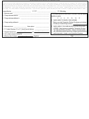 Form Ador 74-4004 - Department Of Revenue Update Card