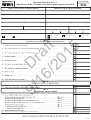 Form 1041n Draft - Schedule K-1n - Beneficiary's Share Of Income, Deductions, Modifications, And Credits - 2015