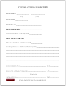 Overtime Approval Request Form With Svc/ad Approval