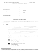 Division Of Property Order Printable pdf