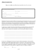 Request For Religious Exemption From Influenza Vaccination Printable pdf