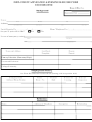 Employment Application & Personnel Record Form - Eeo Employer
