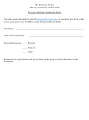 Provost Candidate Evaluation Form