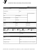 Fillable Atherton Ymca Housing Application Form Printable pdf