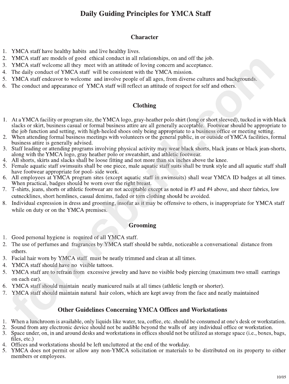 Ymca Of Metropolitan Los Angeles Application Form For Employment