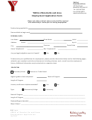 Ymca Of Brockville And Area - Employment Application Form