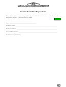 Central Texas Housing Consortium Resident Work Order Request Form
