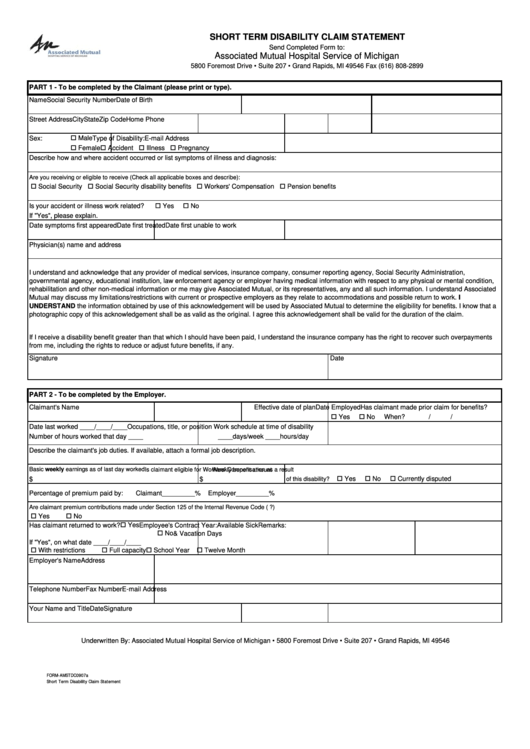 short-term-disability-claim-statement-template-printable-pdf-download