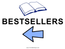 Bestsellers Sign Template