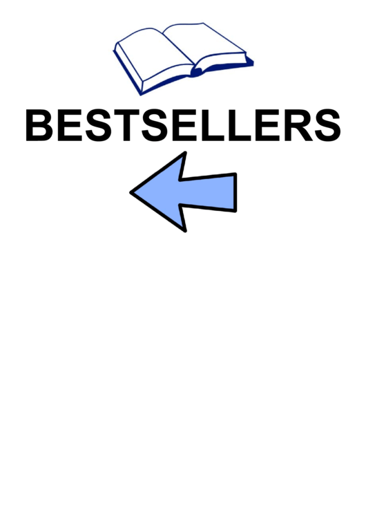 Bestsellers Sign Template Printable pdf