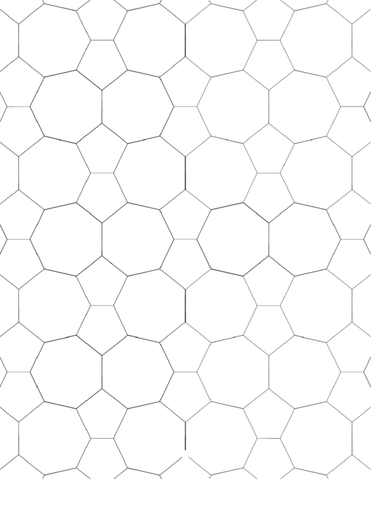 Tessellation Paper Template - Small Printable pdf