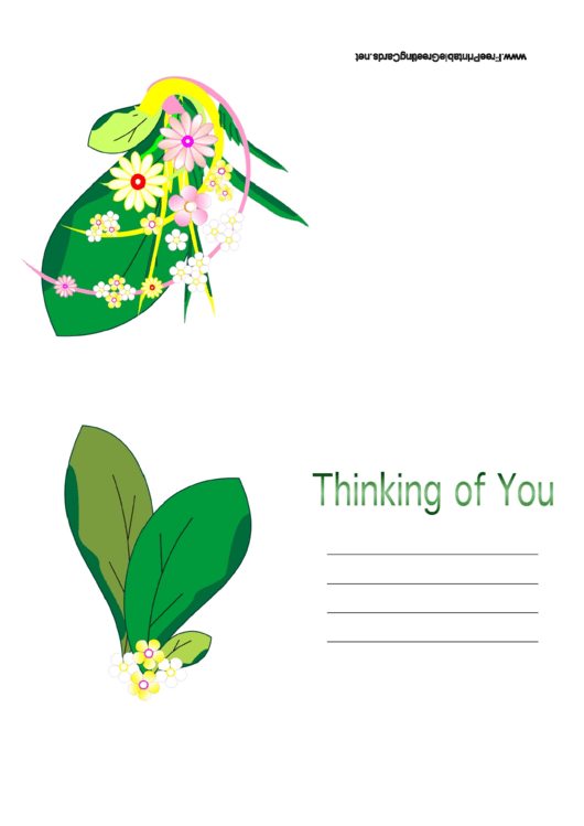 Greeting Card Template Printable pdf