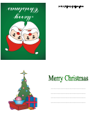 Merry Christmas Card Template