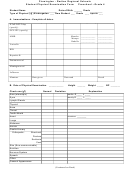 Student Physical Examination Form