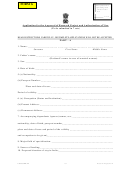 Form G - Application For The Approval Of Research Project And Authorization Of Visa (to Be Submitted In 7 Sets)