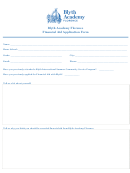 Financial Aid Application Form