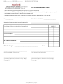 Stanford Petty Cash Request Form