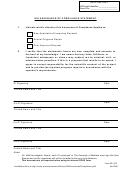 Nih Assurance Of Compliance Statement Printable pdf