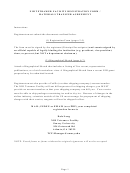 Nih Tetramer Facility Registration Form / Materials Transfer Agreement