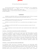 Ssi Form/non-disclosure Agreement