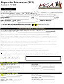 Request For Information (rfi) Family Form