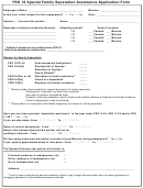 Fsd 18 Special Family Separation Assistance Application Form