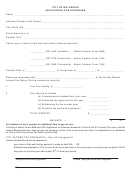 2014 Application For Extension Form