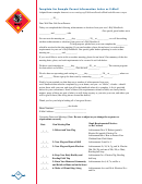 Template For Sample Parent Information Letter Or E-mail Form