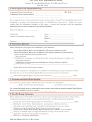 Annual Water Quality Report Certification Form