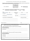Authorization To Release Official Ged Documents Form 2015