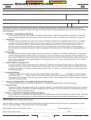 California Form 590 - Withholding Exemption Certificate - 2008