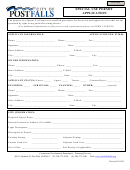 Special Use Permit Application Form